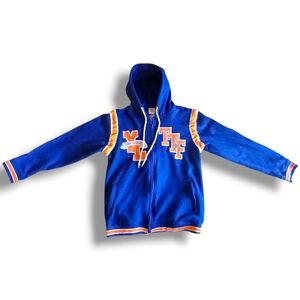 LIKE NEW Men's The Top Floor Custom Varsity Jacket, Size Large